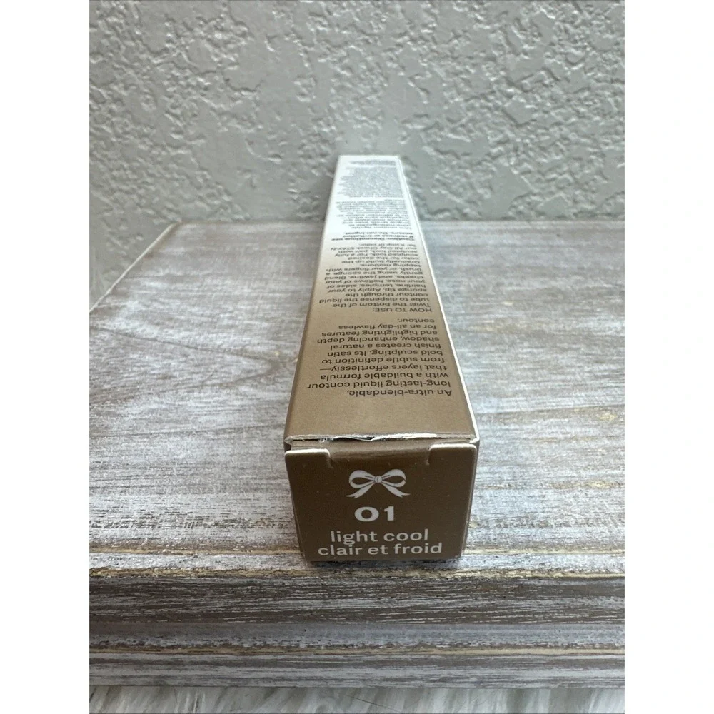 $10 🌙 Sacheu Stay-N All Day Liquid Contour 01 Giving Sas Light Cool FULL SZ NEW
